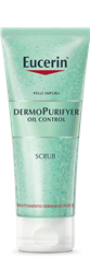 Scrub per la pelle con acne e punti neri