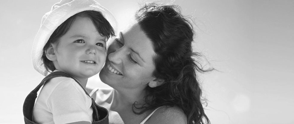 Madre con il suo bambino