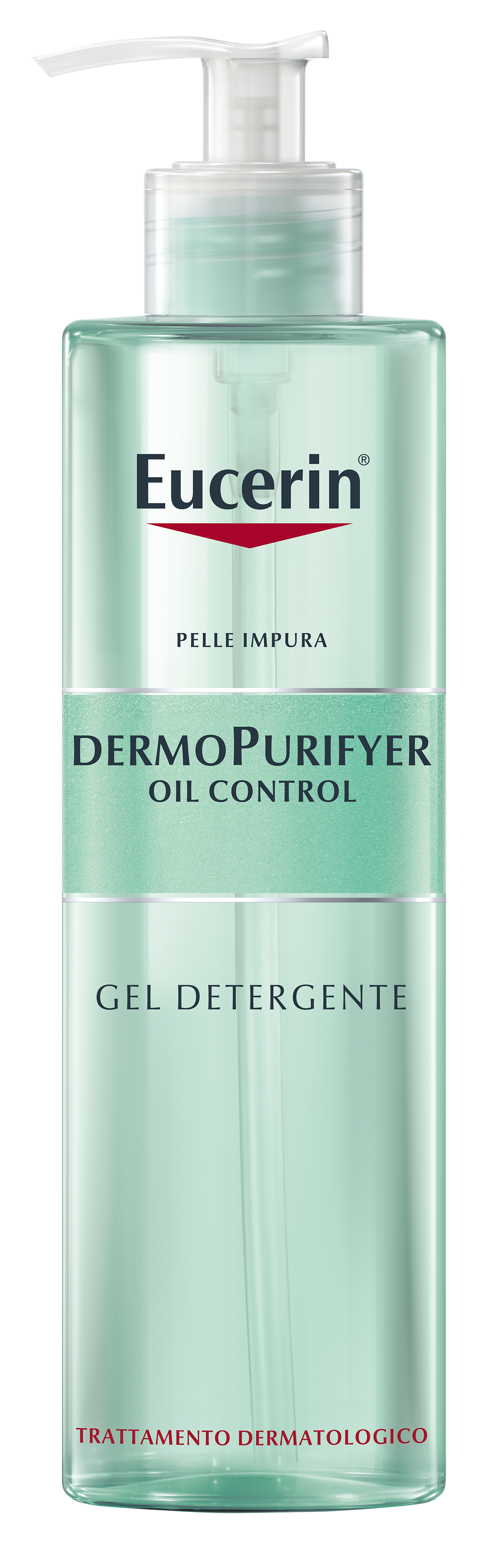 Gel detergente viso per l'acne